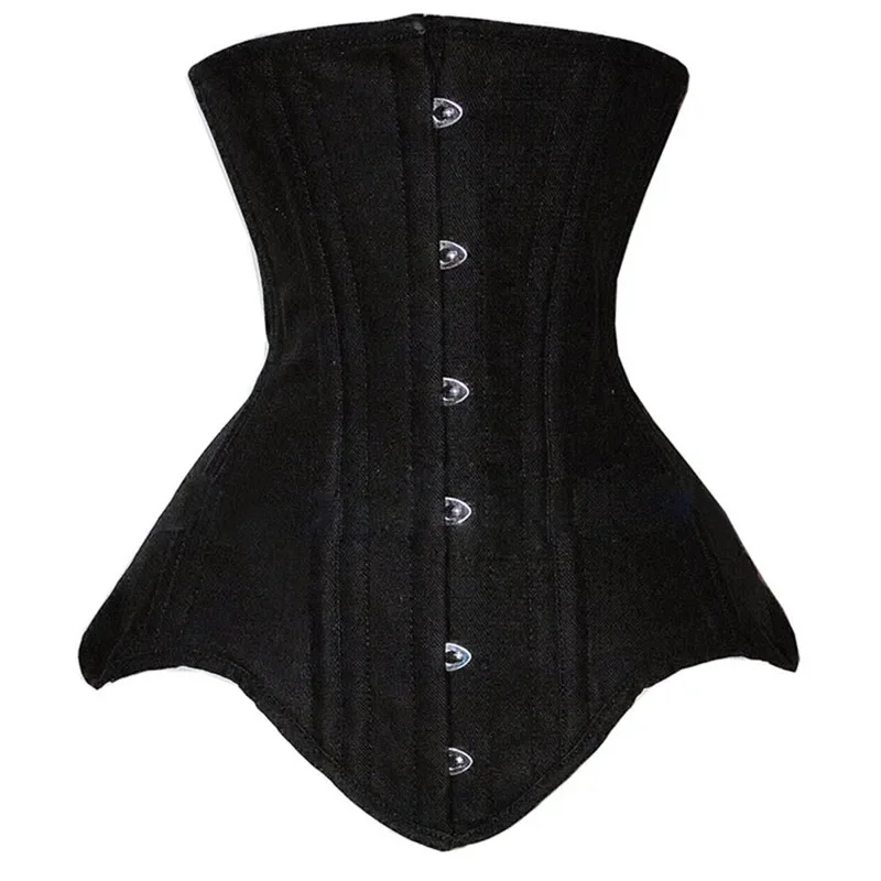 Boning Corset Steel - طويل الجذع مشد تحت الصدر دوامة