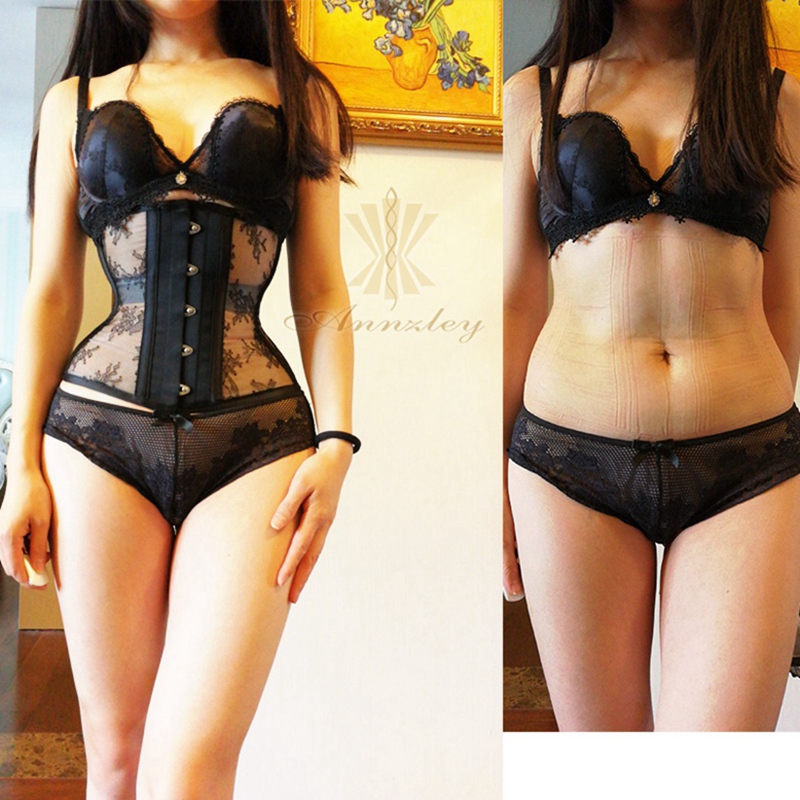 Boning Corset Steel - مشد انزلي للتنحيف قبل وبعد شبكة