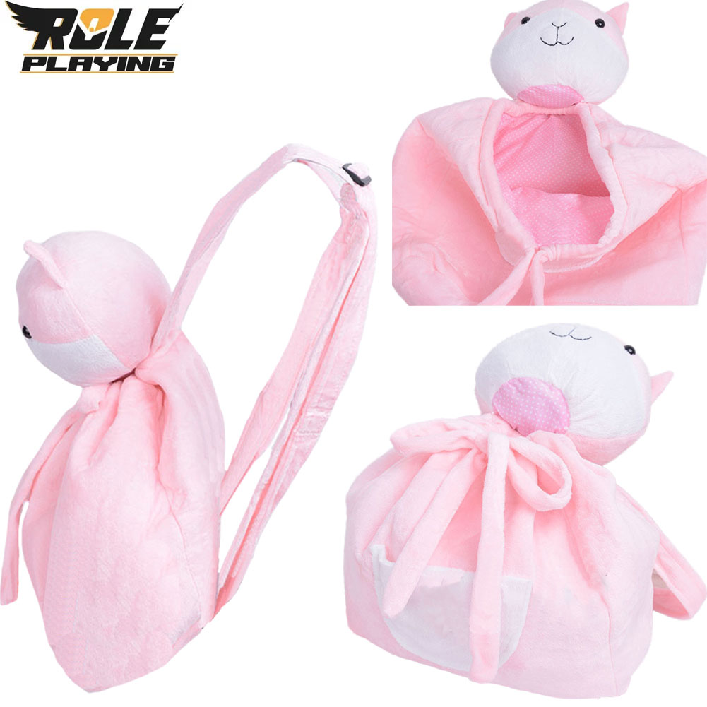 Cosplay Prop Bag - حقيبة ظهر على شكل قطة وردية