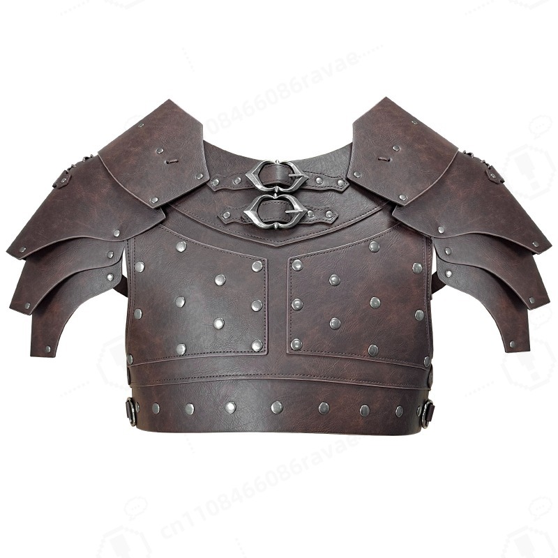 Cosplay Prop - درع صدر وكتف مرصع من العصور