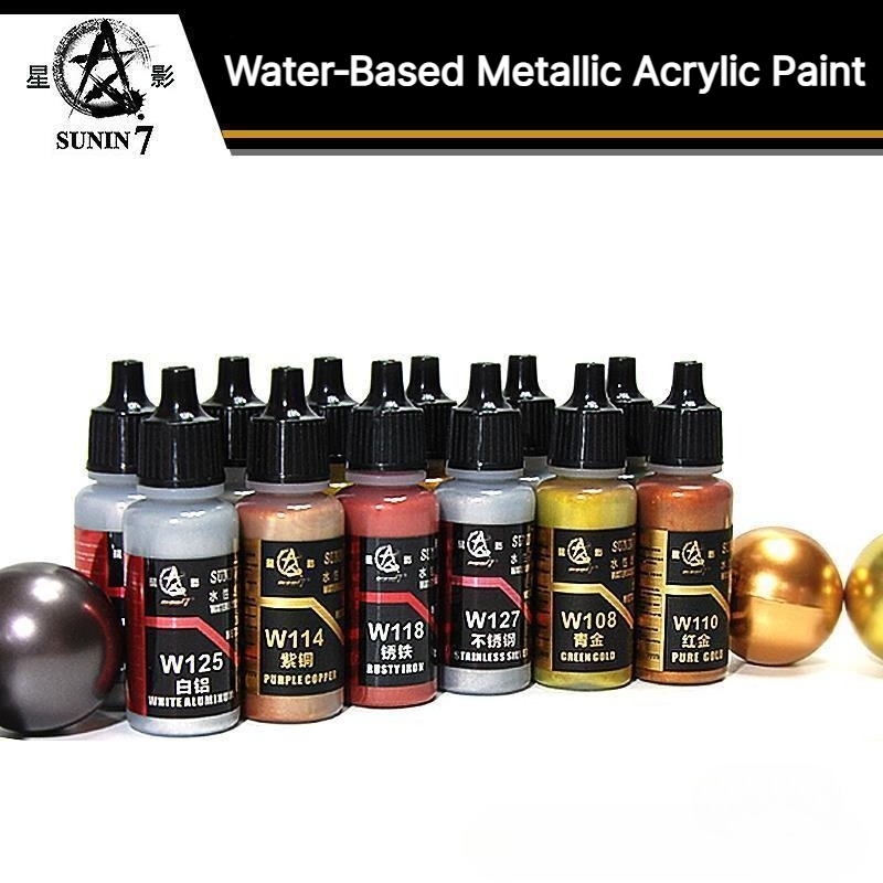 Metallic Spray Paint - سونين 7 W101-124 20 مل طلاء