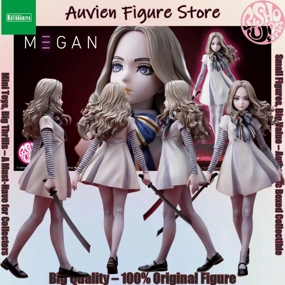 Kotobukiya Bishoujo - نموذج شخصية ميغان كروسرود من أنمي