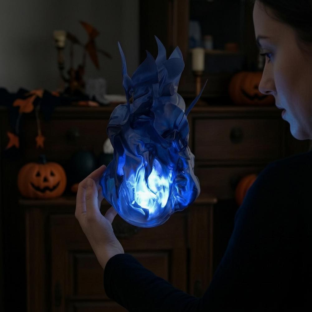 كرة نارية محمولة باليد بتأثير  - مراجعة Cosplay Fireball Prop وسعره