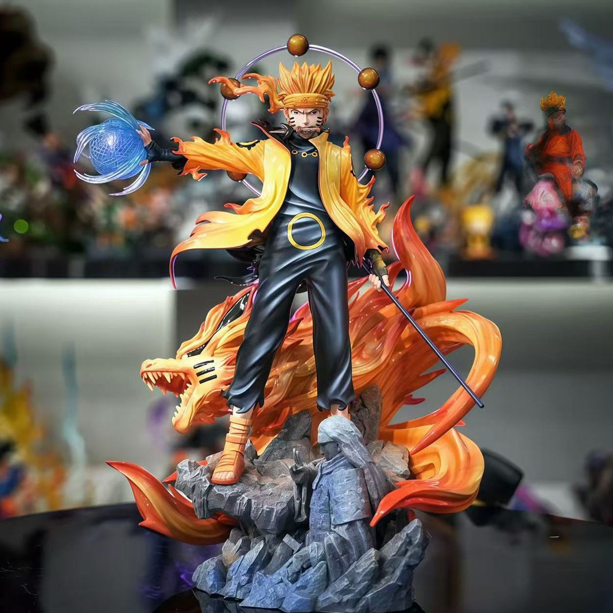 تمثال شخصية نينجا من الأنمي مع - مراجعة Cosplay Flame Prop وسعره