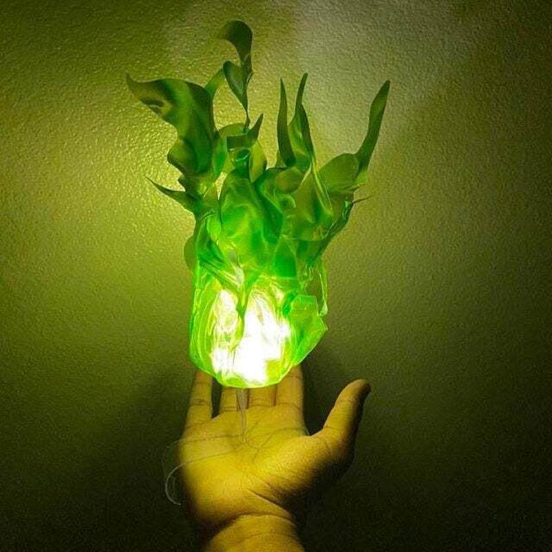 كرة نارية عائمة مضيئة بتقنية L - مراجعة Cosplay Fireball Prop وسعره