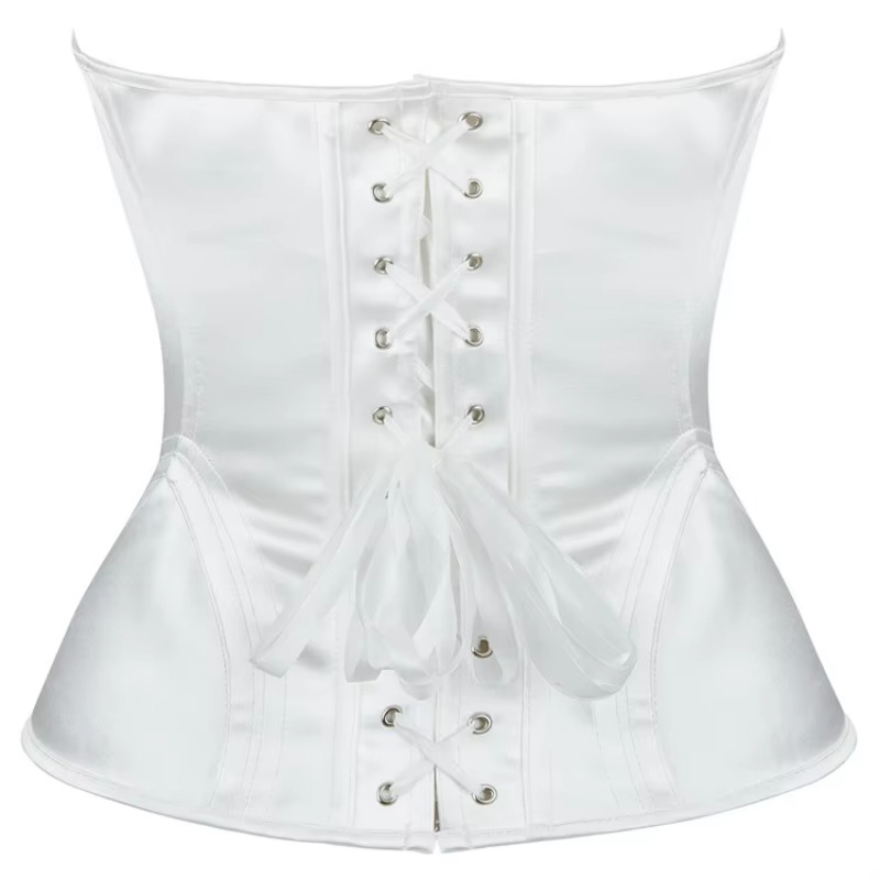 مشد أبيض نسائي فوق الصدر، مشد  - مراجعة Boning Corset Steel وسعره