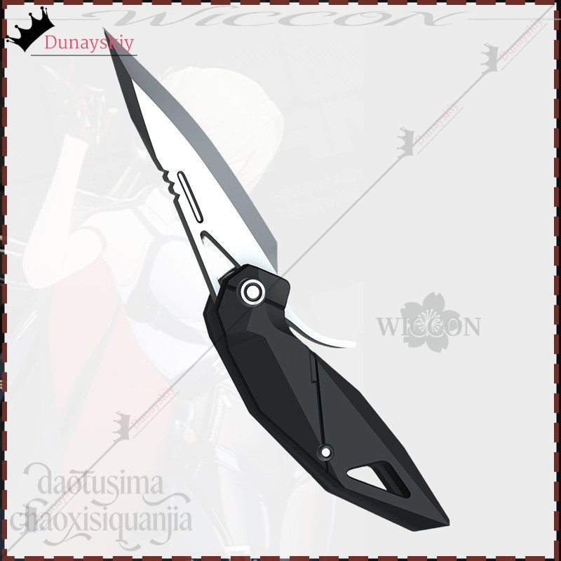 YiNuo*/ سكين كوسبلاي ثلاثي الأ - مراجعة Cosplay Prop Knife وسعره
