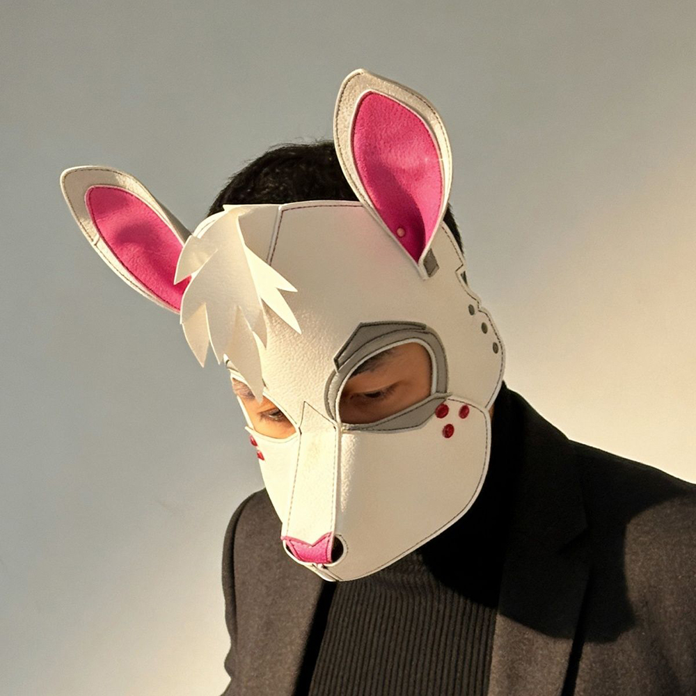 قناع أرنب بنمط بانك أبيض من ال - مراجعة Free Cosplay Prop Patterns وسعره