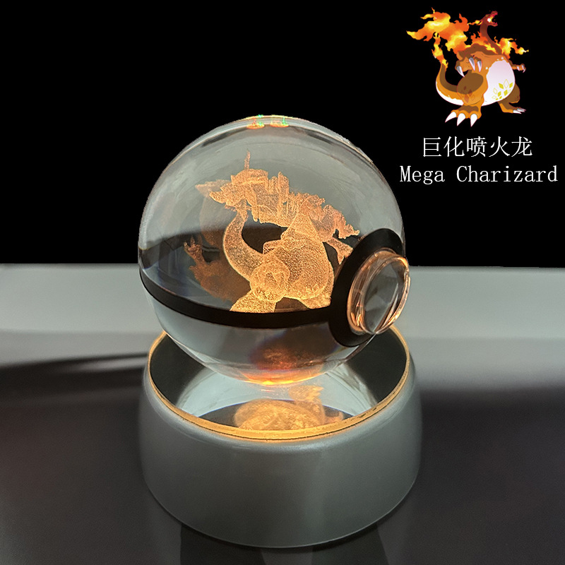 كرة بوكيمون كريستالية ثلاثية ا - مراجعة Cosplay Fireball Prop وسعره