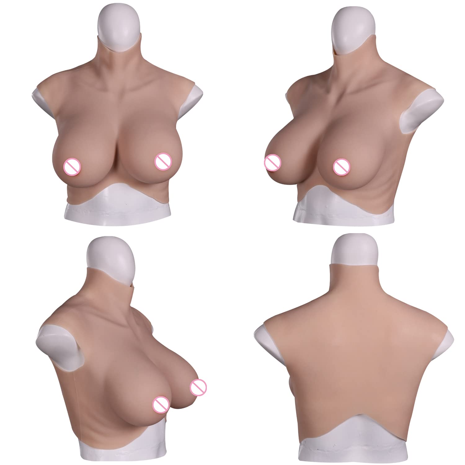 ثدي مزيف للرجال مصنوع من السيل - مراجعة Cosplay Prop Filler وسعره