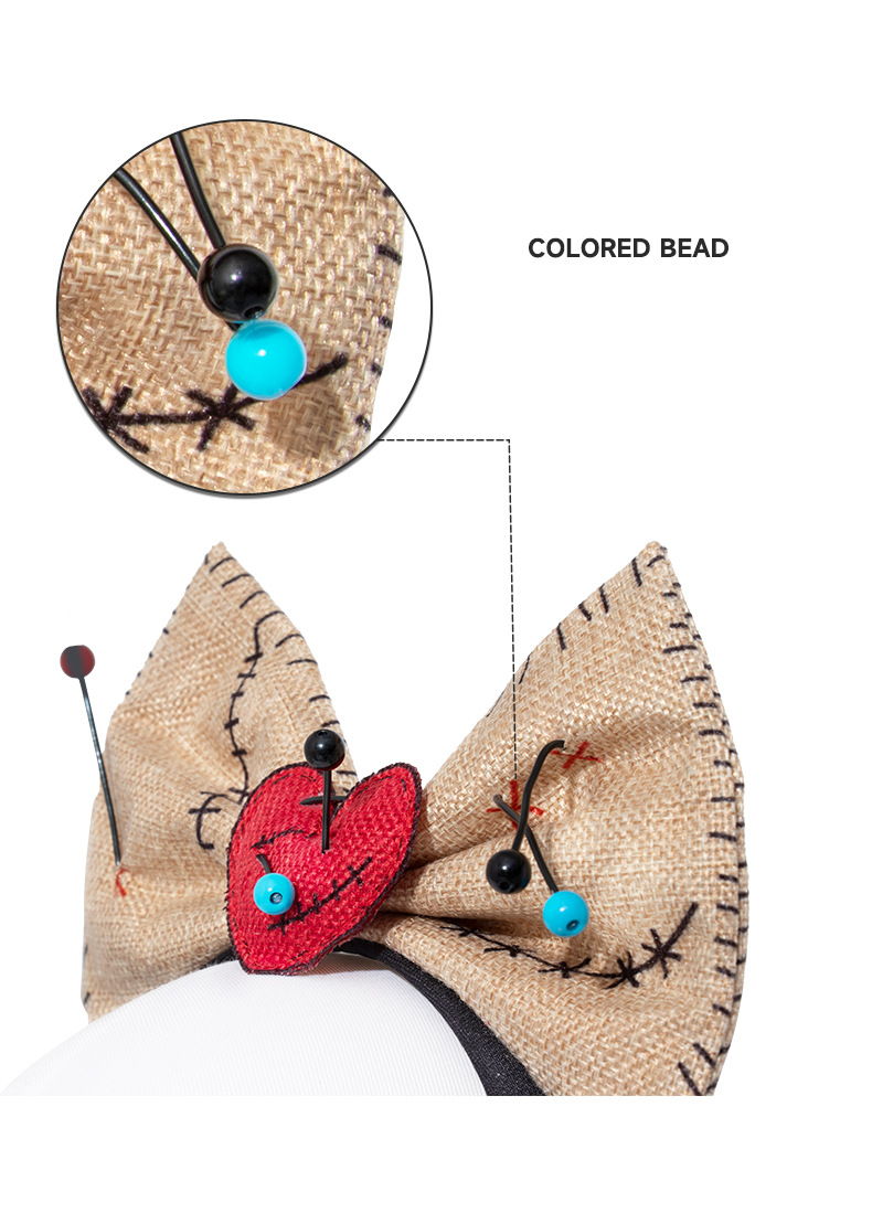 طقم عصابة رأس وقلادة دمية الها - مراجعة Voodoo Cosplay And Prop وسعره