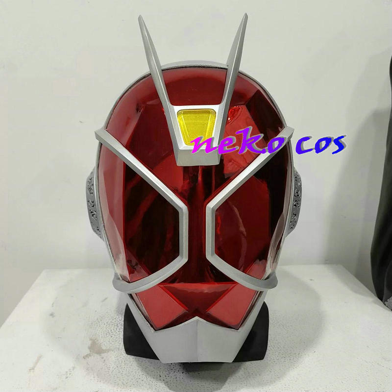 قناع خوذة رايدر ويزارد فليم ست - مراجعة Cosplay Flame Prop وسعره