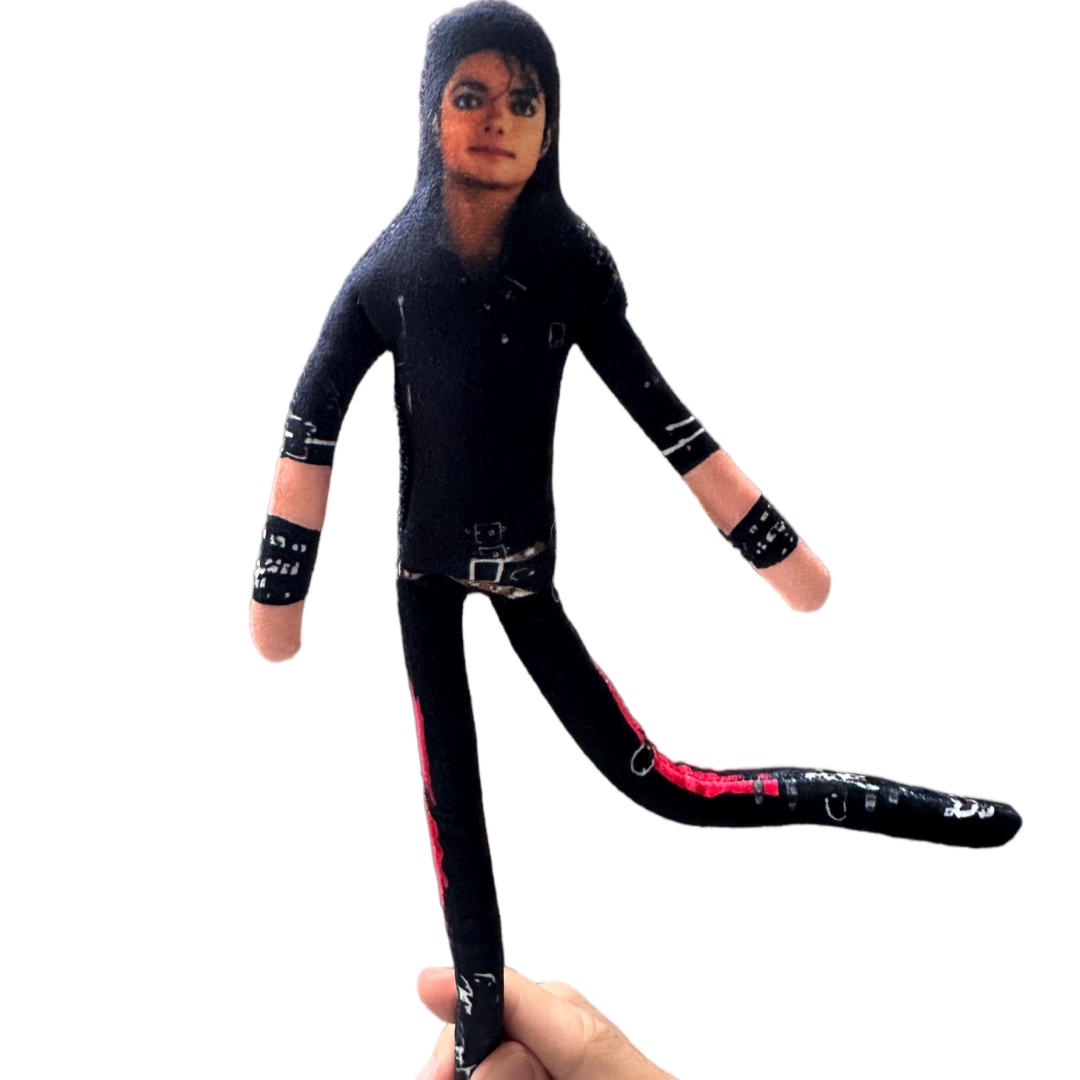 1-6 قطع دمية مايكل جاكسون للعب - مراجعة Cosplay Prop وسعره