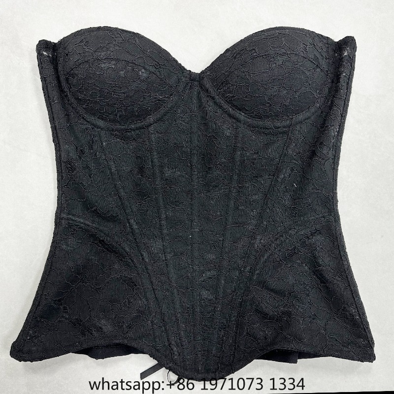 مشد نسائي فاخر من الدانتيل، بت - مراجعة Boning Corset Steel وسعره