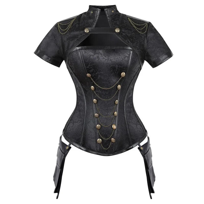القرون الوسطى النساء كورسيه فو - مراجعة Boning Corset Steel وسعره
