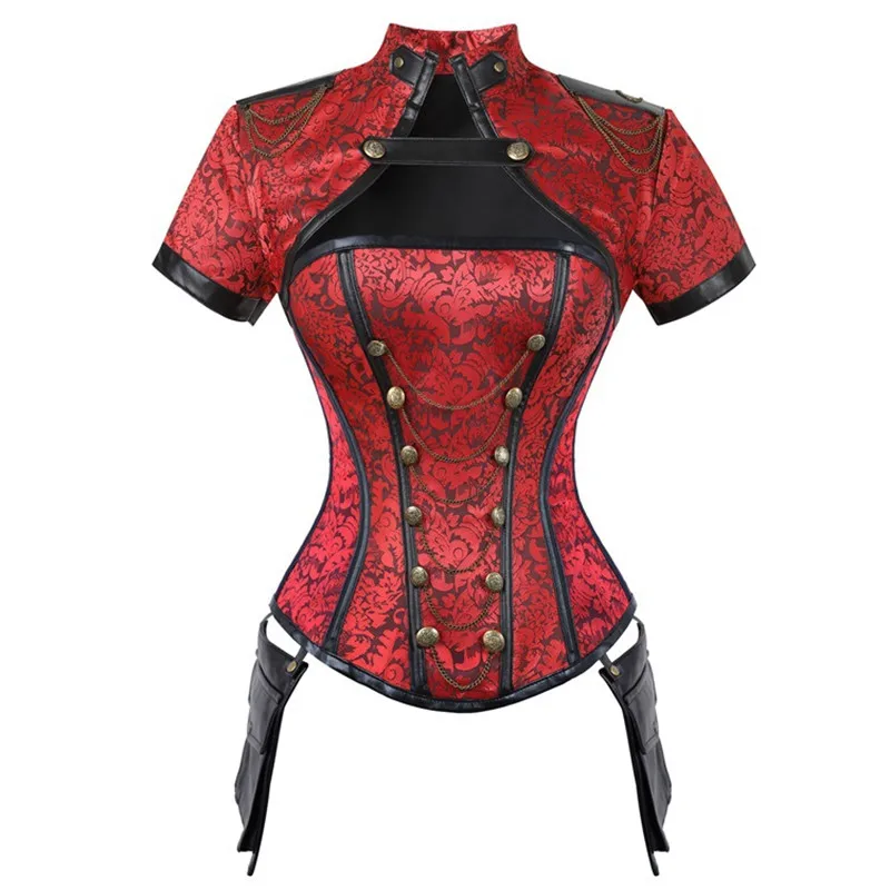 القرون الوسطى النساء كورسيه فو - مراجعة Boning Corset Steel وسعره