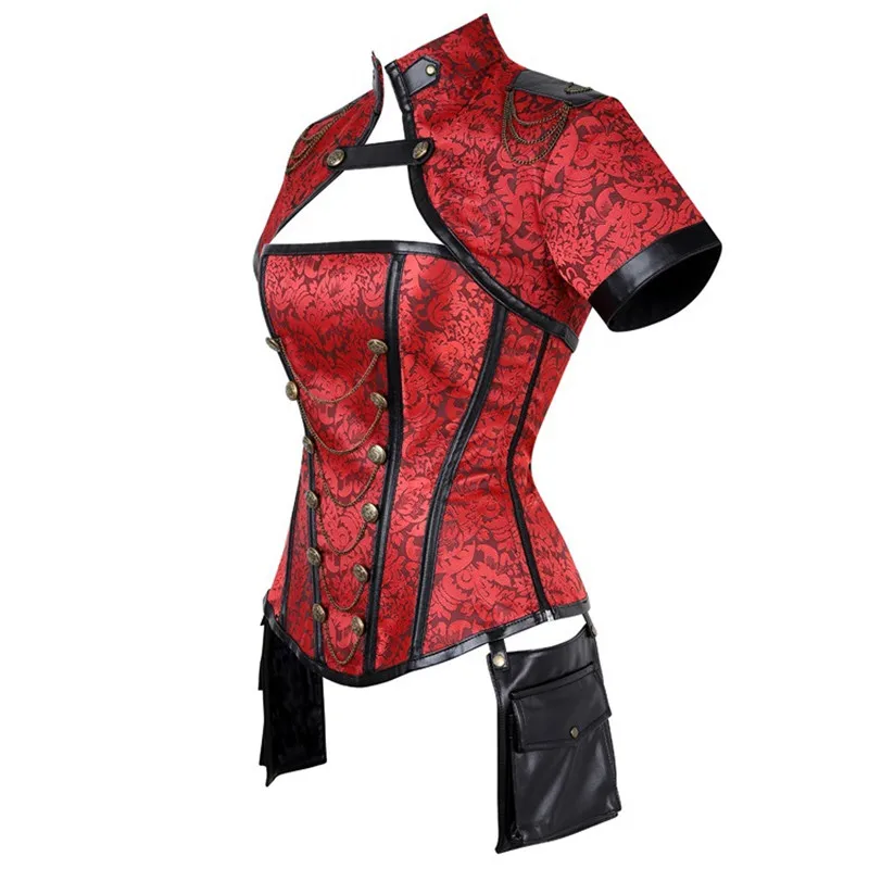 القرون الوسطى النساء كورسيه فو - مراجعة Boning Corset Steel وسعره